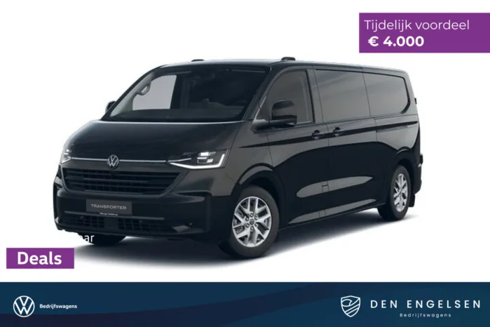 Volkswagen Transporter 2.5 eHybrid L2H1 32 Bulli, IQ LED, Climatronic, Schuifdeur links en rechts met sluithulp, Trekhaak