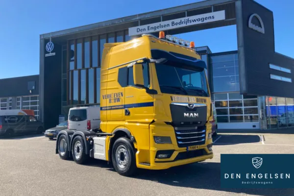 MAN TGX 26.510 6x2/4 BL SA GX-Cabine voor ANL Verhoeven Bouw B.V.
