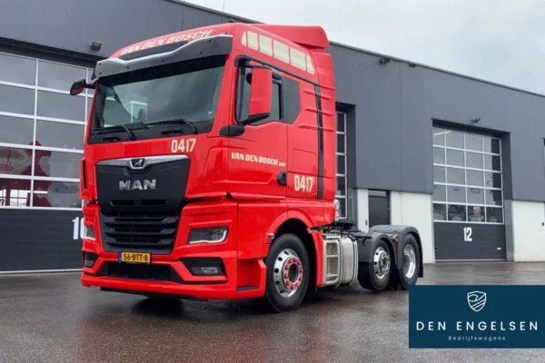 MAN TGX 24.470 6x2/2 BL SA voor Van den Bosch Transporten B.V.