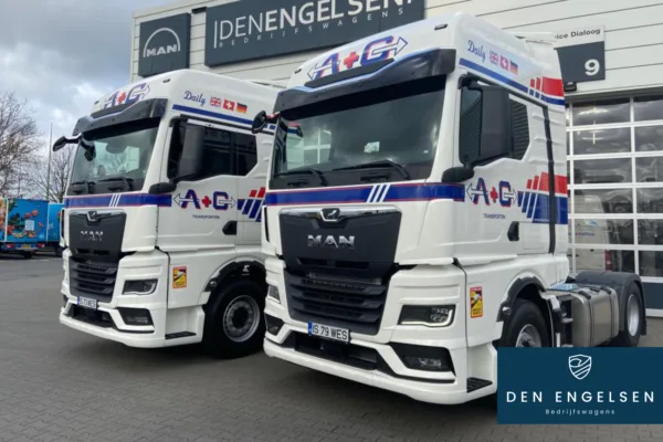 MAN TGX 18.470 voor A + G Transporten B.V.