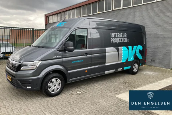 MAN TGE 3.140 Bestelwagen voor Dirks Interieur Projecten BV