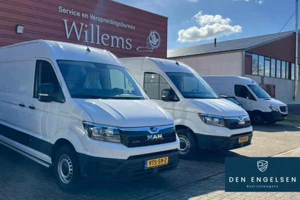 MAN TGE 3.100 Bestelwagen voor Willems Post- en Pakketservice