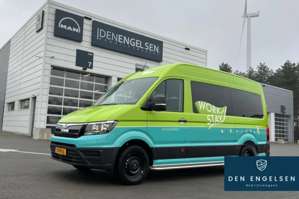 MAN TGE 3.180 Bestelwagen voor Work & Stay B.V.