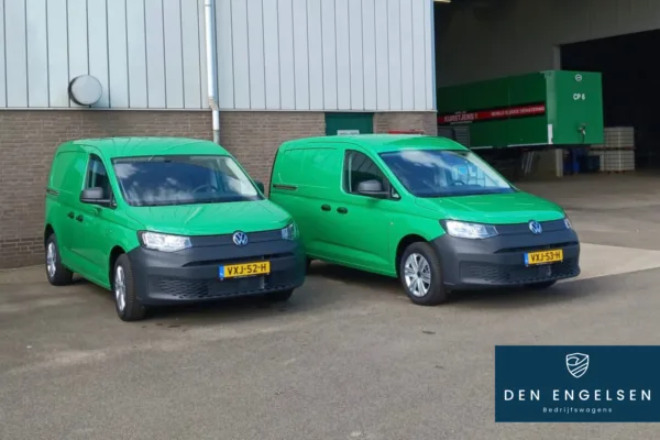 2x Volkswagen Caddy Cargo voor Kustjens