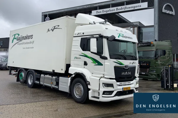 MAN TGS bakwagen voor M. Raaijmakers en Zonen Expeditiebedrijf B.V.