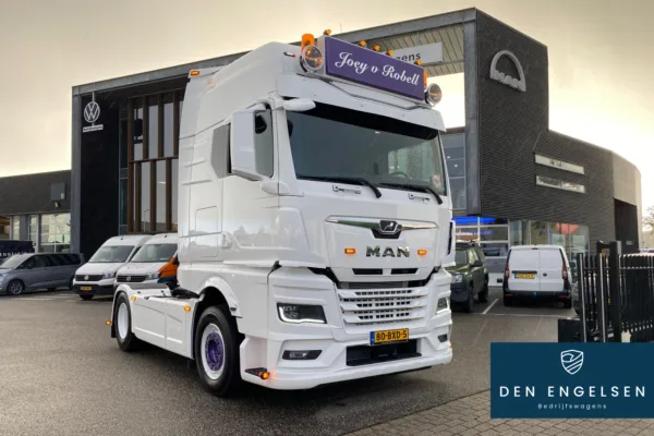 MAN TGX trekker voor JVR Handel & Transport