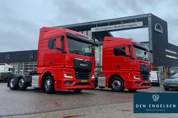 2x MAN TGX trekker voor Van den Bosch Transporten B.V.