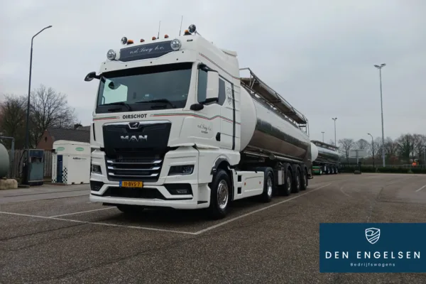 MAN TGX trekker voor Van de Looij Transport B.V.