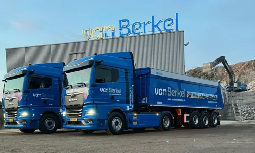 Van Berkel Groep kiest voor MAN eTGX met kipper-oplegger