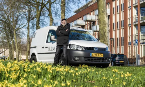 Kees Stravers al ruim 25 jaar trouwe klant bij Den Engelsen Bedrijfswagens