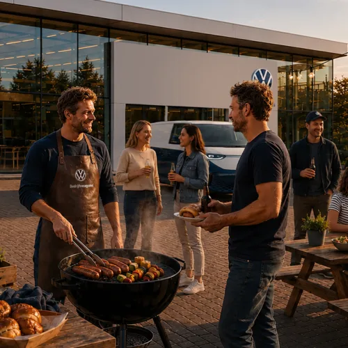 VW Bedrijfswagens Bouwvak BBQ