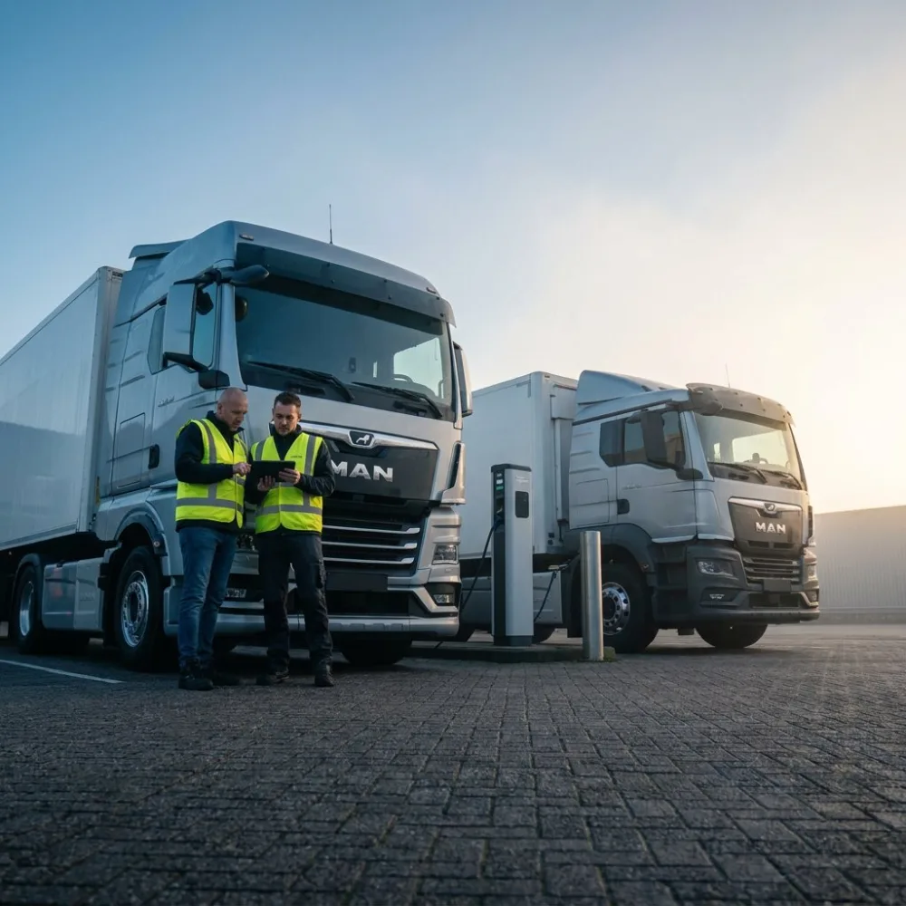 MAN eTruck nieuws