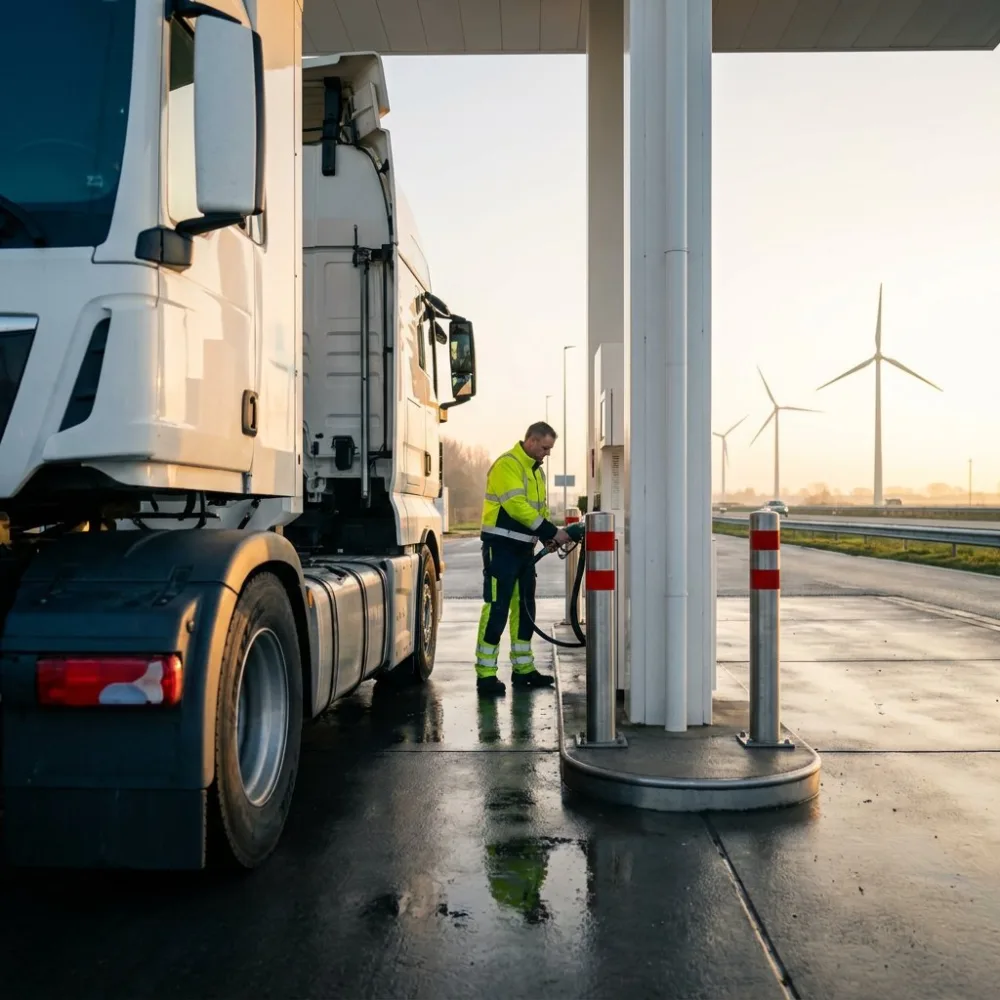 MAN waterstoftruck