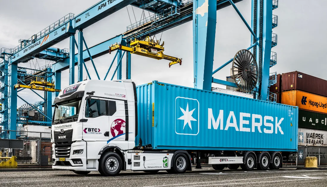 BTC Logistiek BV kiest voor de MAN eTGX