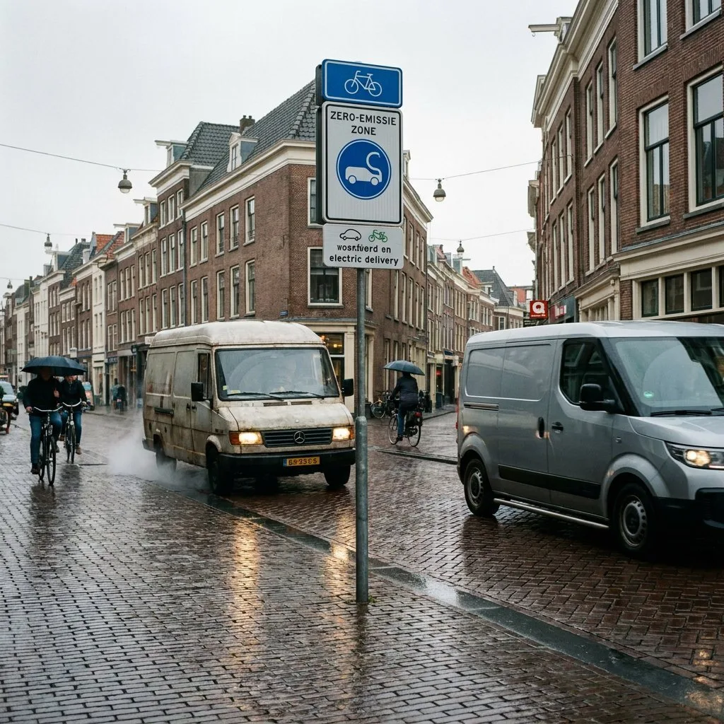Verbod dieselbussen binnenstad