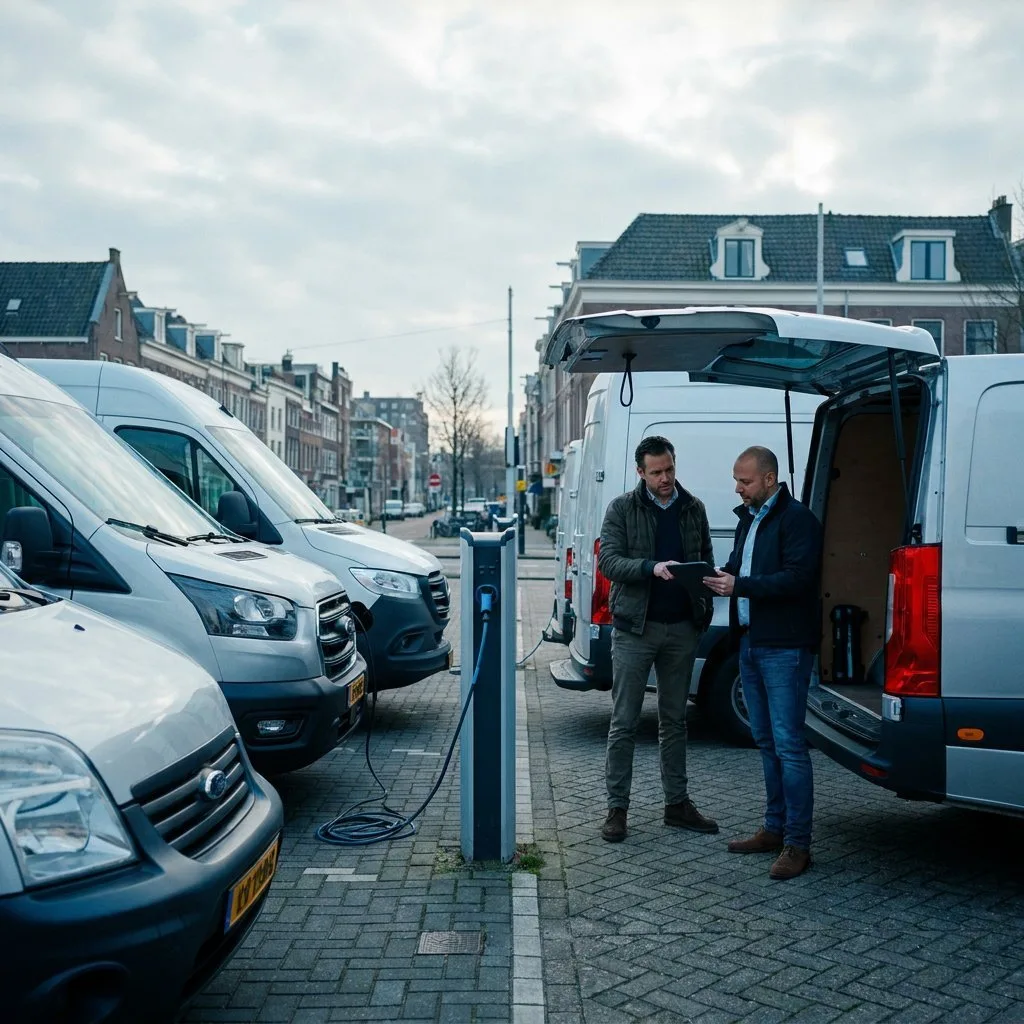 Verkoop elektrische bedrijfswagens