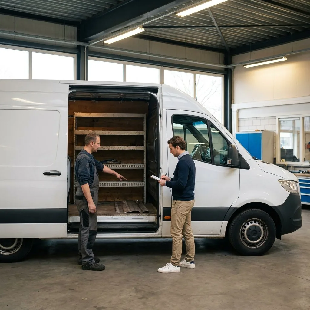 Waar gebruikte bedrijfswageninrichting vinden
