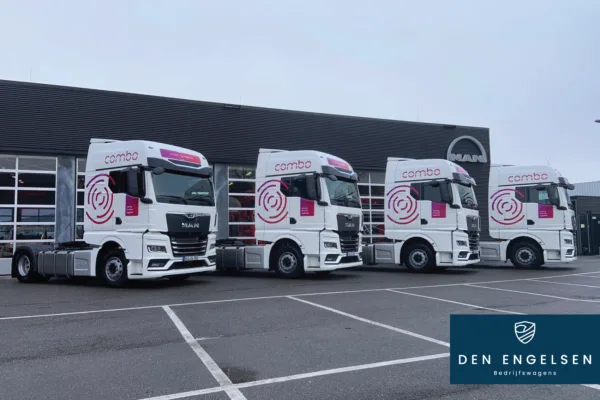 4x MAN TGX trekker voor Combo Centurion B.V.