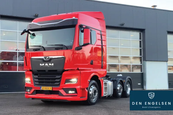 MAN TGX trekker voor Van den Bosch Transporten B.V.