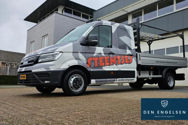 MAN TGE voor Steentjes Veiligheidsnetten & Randbeveiligingen BV