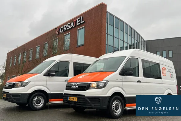 2x MAN TGE voor Orsatel