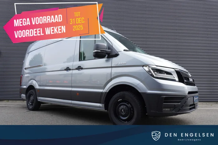 MAN TGE 3.140 L3H3 Aut FACELIFT Commander BOMVOL! | LED | NAVI | CLIMATRONIC | TREKHAAK | ACC | STOELVERWARMING | STUURVERWARMING | VOORRUITVERWARMING