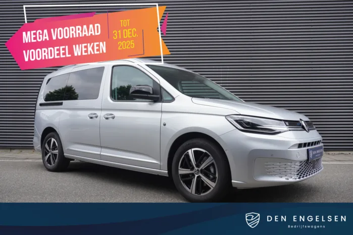 1.5 TSI Hybride DSG, Climatronic, Achterdeuren met ruit, Trekhaak, App connect draadloos, Navigatie, Alarm, LED koplampen