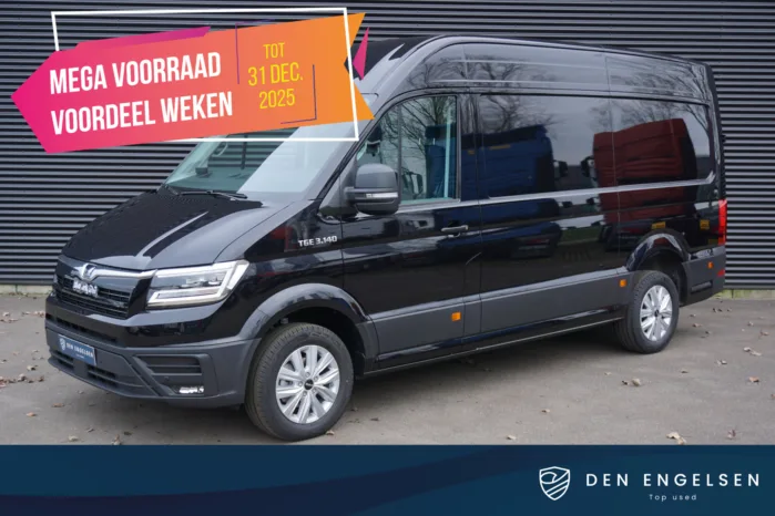 MAN TGE 3.140 140PK Automaat L3H3/L2H2 FACELIFT ACC Apple Carplay Camera Trekhaak Navi LED BPM VRIJ!