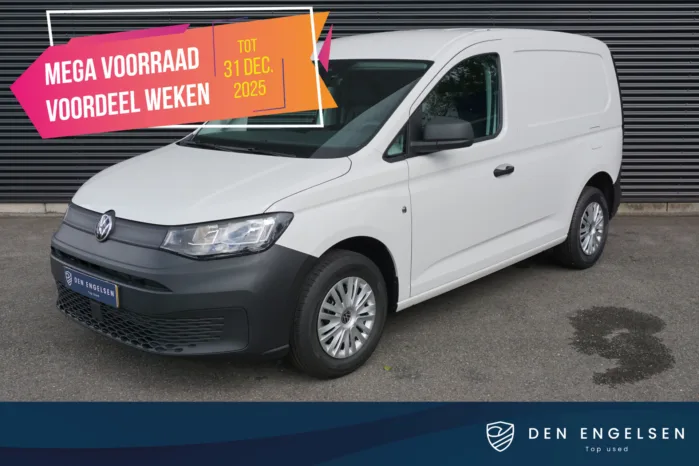 Volkswagen Caddy Cargo 2.0 TDI 102PK Apple Carplay Cruise Digitaal dashboard Parkeersensoren Trekhaak