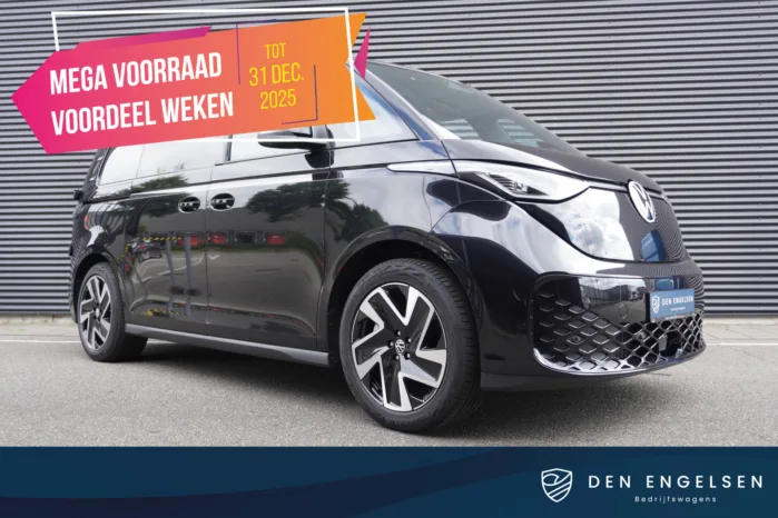 ID. Buzz Cargo 340 pk 4-Motion, Anniversary Edition,  Achteruitrijcamera, Bijrijdersbank, Navigatie, Achterdeuren zonder ruit, Warmtepomp