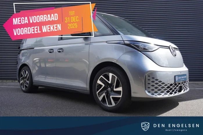 ID. Buzz Cargo 340 pk 4-Motion, Anniversary Edition,  Achteruitrijcamera, Bijrijdersbank, Navigatie, Achterdeuren zonder ruit, Warmtepomp