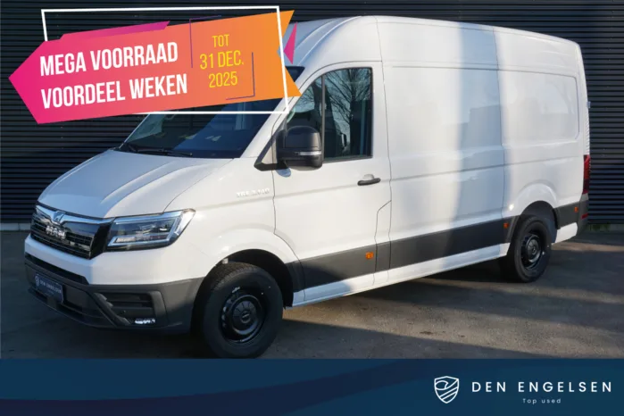 MAN TGE 3.140 L3H3/L2H2 140PK Automaat ACC Apple Carplay Digitaal Dashboard Camera Trekhaak Navi Stoelverwarming