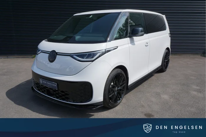 Volkswagen ID. Buzz Cargo Exclusive Edition 21" Velgen Open en Close pakket ACC Apple Carplay Camera Trekhaak