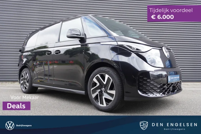 ID. Buzz Cargo 340 pk 4-Motion Bulli Edition, Achteruitrijcamera, Bijrijdersstoel, Navigatie, Achterdeuren zonder ruit, Trekhaak