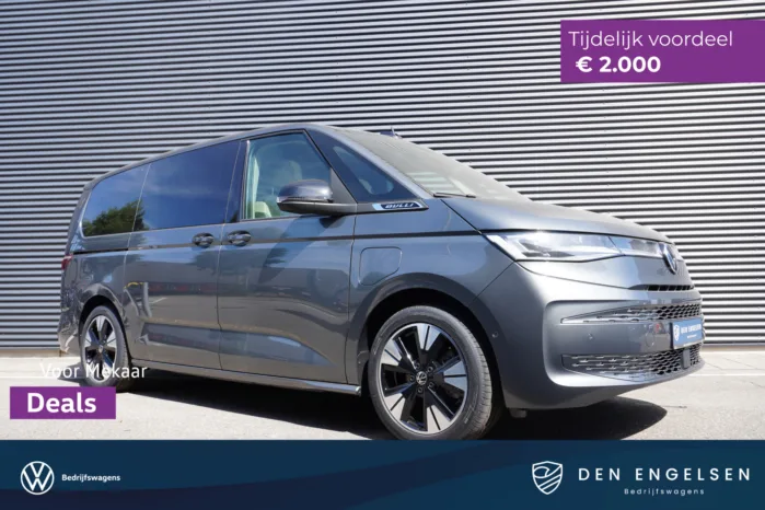 1.5 eHybrid L2 Bulli Edition 4-Motion, IQ Light koplampen, 7-persoons Vis-a-Vis, Navigatie, Trekhaak