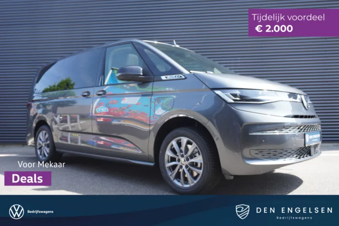 1.5 eHybrid L2 Bulli Edition 4-Motion, IQ Light koplampen, 7-persoons Vis-a-Vis, Navigatie, Trekhaak, Harman Kardon, Head-up Display, Art-velours Comfortstoelen