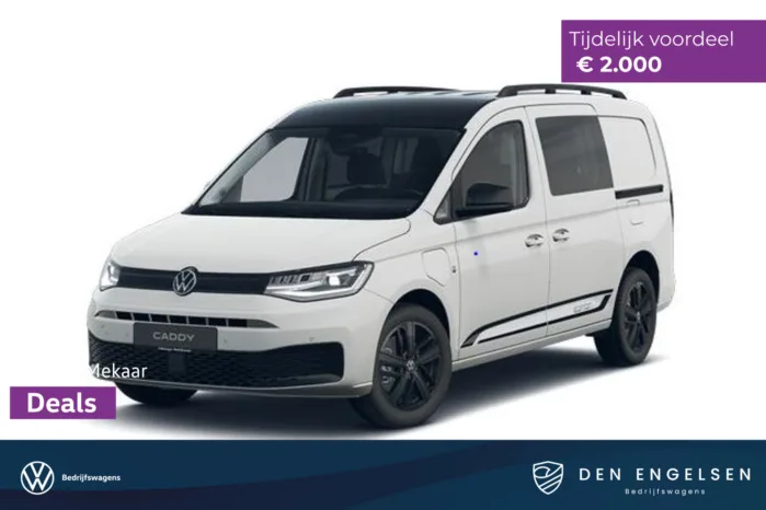 Volkswagen Caddy Flexible Maxi Limited Edition 1.5 eHybrid EU6 85 kW (115 pk) 19,7 kWh 6 versnellingen DSG