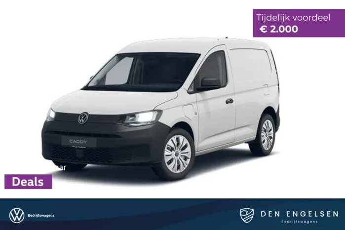 Volkswagen Caddy Cargo 1.5 TSI Hybride DSG, Climatronic, Achterdeuren zonder deuren, DAB+, Cruise control