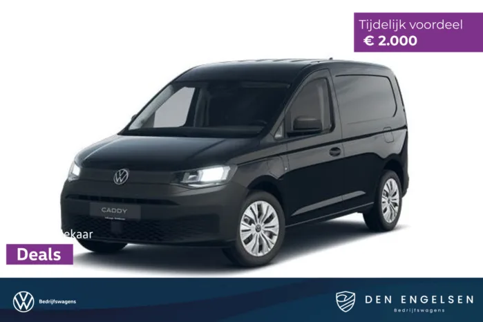 Volkswagen Caddy Cargo 1.5 TSI Hybride DSG, Climatronic, Achterdeuren zonder deuren, DAB+, Cruise control