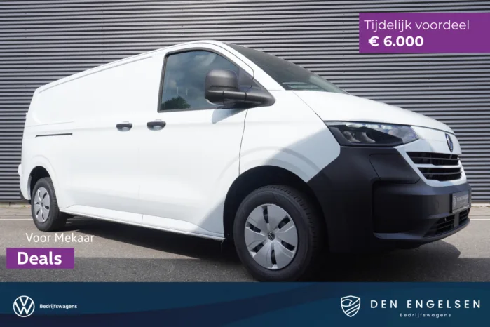 Volkswagen e-Transporter Life L2 H1 218 pk, Achterdeuren zonder ruit, Trekhaak, Climatronic, Bijrijdersbank