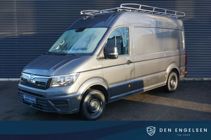 MAN TGE 3.180 177pk Automaat L3H3/L2H2  Navigatie Apple Carplay Trekhaak Cruise control Imperiaal + Trap  Camera