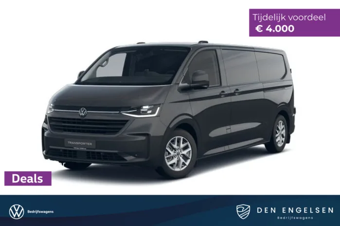 Volkswagen Transporter 2.5 eHybrid L2H1 32 Bulli, IQ LED, Climatronic, Schuifdeur links en rechts met sluithulp, Trekhaak