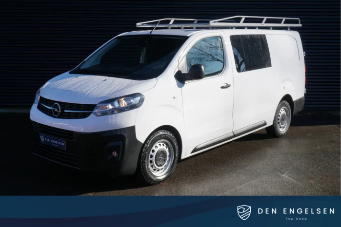 Opel Vivaro 2.0 120pk L3H1 Dubbele cabine 5-zits Navi Apple Carplay Trekhaak Camera Cruise control Imperiaal parkeersensoren