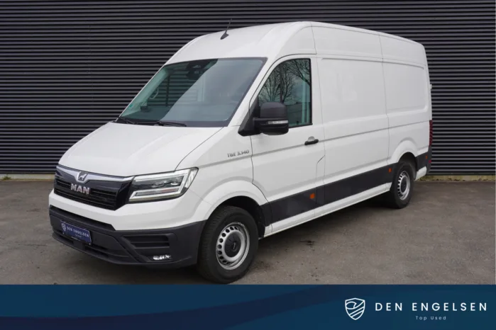 MAN TGE 35 140pk Facelift LED Werplaats inrichting LED Camera Apple Carplay Digitaal Dashboard Cruise control