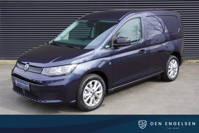 Volkswagen Caddy Cargo 122pk Automaat Style Apple Carplay Digitaal dashboard Navigatie ACC Cruise control 17" Velgen Parkeersensoren