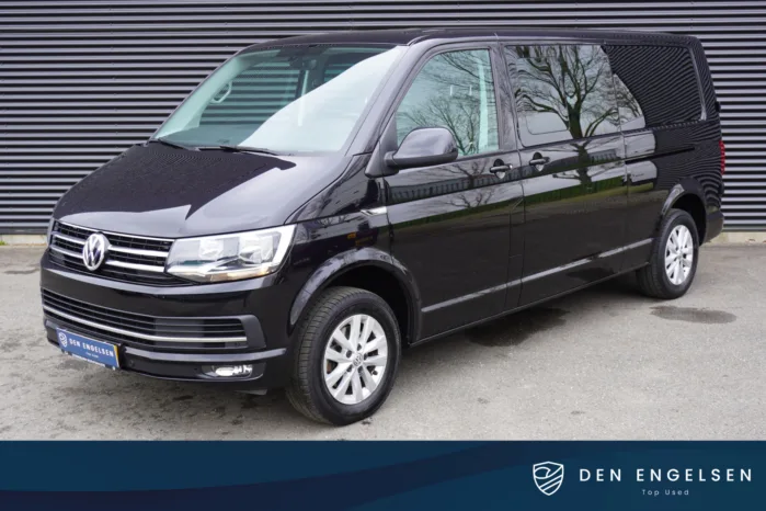 Volkswagen Transporter 140pk Automaat L2H1 Dubele cabine 2x Schuifdeur Highline Navigatie Parkeersensoren Cruise control