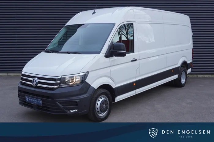 Volkswagen Crafter 180pk Dubbellucht L4H3/L3H2 Cruise control Parkeersensoren 3500kg trekgewicht Airco 3-Zits Euro6