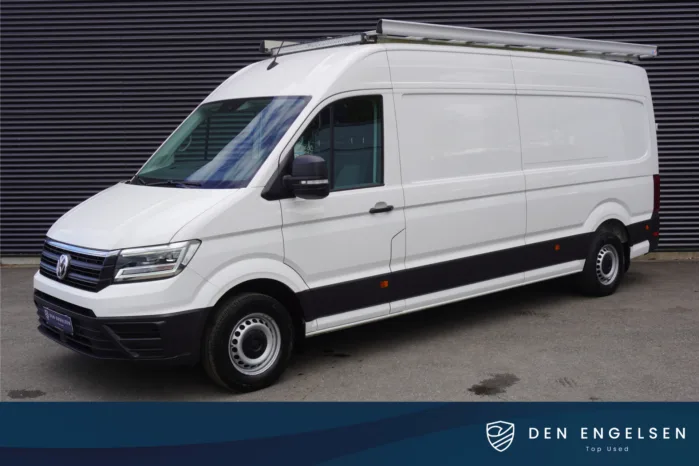Volkswagen Crafter 180pk L4H3/L3H2 LED Imperiaal werkplaats inrichting Cruise control Trekhaak Camera