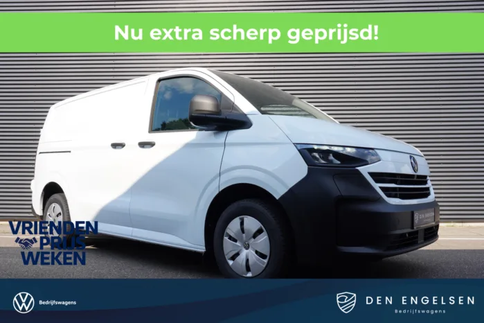 Volkswagen e-Transporter Life L1H1 218 pk, Achterdeuren zonder ruit, Trekhaak, Climatronic, Bijrijdersbank
