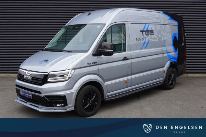 MAN TGE Next Level Edition 180pk L3H3/L2H2 LED Navi Apple Carplay Leder Camera Trekhaak ACC